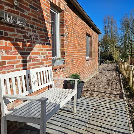 Smittshoern 3 - Nordsee Erdgeschosswohnung Mit Eingezaeunten Garten, Kamin Und Lounge! Altfunnixsiel Exterior foto